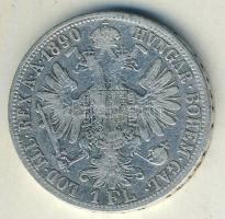 Ausztria 1890. 1Fl Ag T:3
