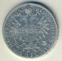 Ausztria 1878. 1Fl Ag T:3