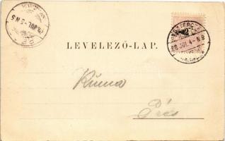 1898 Rumänischer Schafzüchter / Román juhász / Romanian folklore, shepherd. Siebenbürgische Volkstyp...