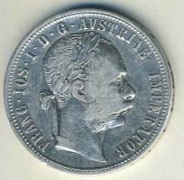 Ausztria 1878. 1Fl Ag T:3