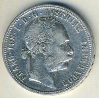 Ausztria 1885. 1Fl Ag T:3+