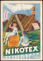 Nikotex reklámos levelezőlap