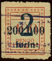 Szeged 1946. Városi Közmunka III. 4000P/200.000P/2Ft fny-sal, Adamovszky nem említi, ill. "egyéb" változatok lehetnek! T:I