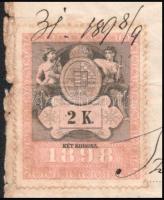 1899 Kolozsvár, jogtudományi államvizsgálati bizonyítvány, rajta többek közt Haller Károly (1836-191...