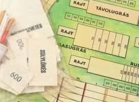 Olimpiai társasjáték retró játék