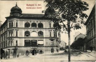 1911 Budapest I. Várfok utca, Schweich Frigyes asztalos műhelye, üzlet (az épületet 1945-ben szétlőtték) (fa)