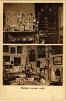1926 Mohács, Múzeum, belsők. Fridrich Oszkár kiadása (szakadás / tear)