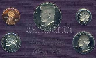 USA 1984. 1c-1/2$ 5klf db, szettben T:PP