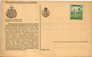 Debrecen, Hősök temetője, Hősi halottak emlékműve (EK)