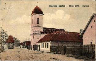 1923 Szigetmonostor, Római katolikus templom. Fogyasztási Szövetkezet kiadása (EB)
