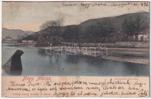 Nagymaros, Duna-part (Loreley). Holtság Károly kiadása (r)