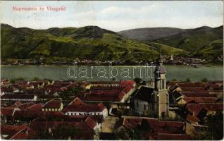 1933 Nagymaros és Visegrád látképe (fa)