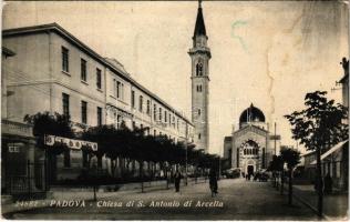 1939 Padova, Padua; Chiesa di S. Antonio di Arcella / street view, church (fl)