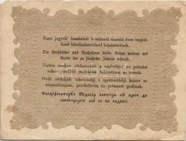 1848. 10Ft "Kossuth-bankó" T:III+