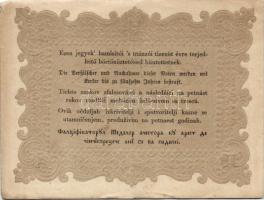 1848. 10Ft "Kossuth-bankó" T:III+