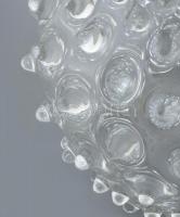 Hutaüveg bütykös kancsó, m: 12 cm