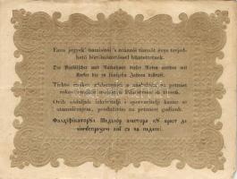 1848. 10Ft "Kossuth-bankó" T:III+