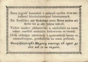 1848. 15kr "Kossuth-bankó" T:II-