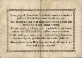 1848. 15kr "Kossuth-bankó" T:II-