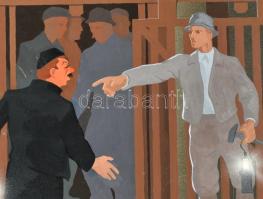 Börtsök László (?-?): Baleset ellen védekezz! Míg bortól nem tiszta a fejed, lent a bányában nincsen...