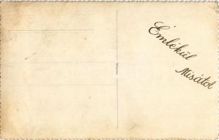 Makó, magyar csendőr kakastollas kalapban magyar címerrel és karddal. Homonnai műterem, photo