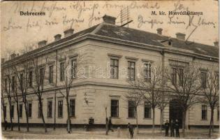 1906 Debrecen, M. kir. honvédlaktanya (fl)