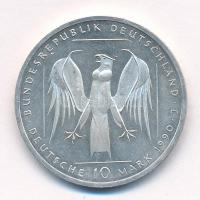 NSZK 1990J 10M Ag "800 éves a Német Lovagrend" T:1- (eredetileg PP)
FRG 1990J 10 Mark Ag ...