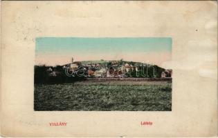 1912 Villány, látkép. László Mór kiadása (fl)