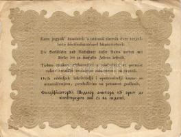 1848. 10Ft "Kossuth-bankó" T:III+