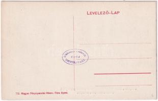 Budapest XII. Németvölgyi Makheteshez címzett vendéglő, kert söröző férfiakkal (EK)