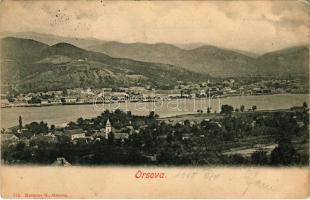 1905 Orsova, látkép. Hutterer G. 712. / general view (fl)