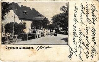 1899 Simánd, Simand; kastély / castle (EM)