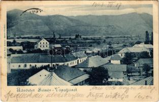 1903 Szinérváralja, Seini; nagy-bánya-szatmár 111. sz. VASÚTI MOZGÓPOSTA (fl)