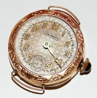 Századeleji kis női aranyóra "Seal Watch" üveg és egyik mutató hiányzik Au 18K