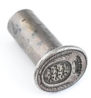 Fém pecsétnyomó, angol címerrel, m: 2,8cm