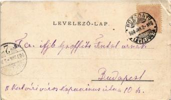 1900 Pozsony, Pressburg, Bratislava; Széplak utca / Schöndorfergasse / street (EB)