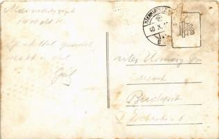 1940 Máramarossziget, Sighetu Marmatiei; látkép / general view. photo (gyűrődés / crease)