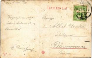 1915 Brassó, Kronstadt, Brasov; Állami szemkórház / Augenspital / eye hospital (fl)