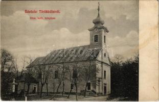 1911 Törökbálint, Római katolikus templom (kis szakadás / small tear)