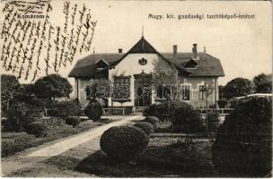 1914 Komárom, Komárnó; Magy. kir. gazdasági tanítóképző intézet / teachers training institute (EB)
