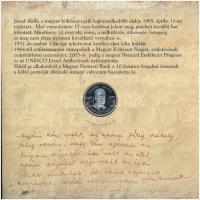 2005. 1Ft-100Ft (7xklf) forgalmi sor szettben + 2005. 10Ft "József Attila" T:PP patina
Ad...