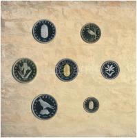 2005. 1Ft-100Ft (7xklf) forgalmi sor szettben + 2005. 10Ft "József Attila" T:PP patina
Ad...