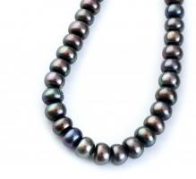 Amerikai ZALES tenyésztett gyöngy nyaklánc, jelzett h:47cm