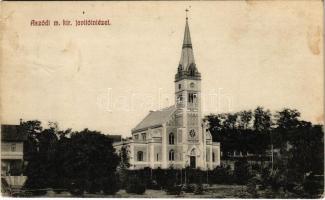 1911 Aszód, M. kir. javítóintézeti templom. Petőfi nyomda kiadása (Rb)