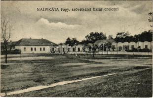 1919 Nagykáta, Fogyasztási szövetkezet bazár épülettel. Nagykáta és Vidéke fogy. szövetkezet saját kiadása (EK)