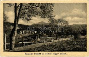 1940 Havasalja, Tibava; Viadukt az ezeréves magyar határon / viaduct on the Hungarian border