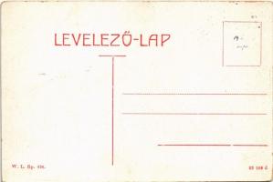 Érsekújvár, Nové Zámky; Kossuth Lajos tér, Nemzeti szálloda, Steiner Miksa üzlete. W.L. Bp. 426. / s...