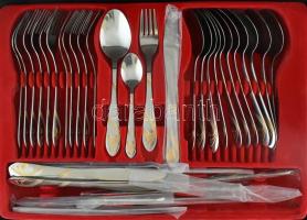 Solingeni, német, 12 személyes evőeszköz készlet, használatlan, új állapotban, számzáras táskában