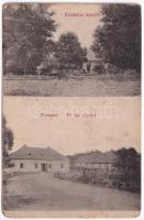 1918 Deménd, Demandice; Krammer kastély, Fő tér. Kiadja Goldschmied Dávid / castle, main square (EK)