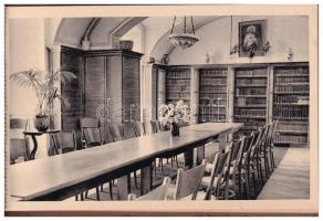 Budapest V. Az Angolkisasszonyok Sancta Maria Nevelőintézete - képeslap füzet 20 db lappal, belsők, ...